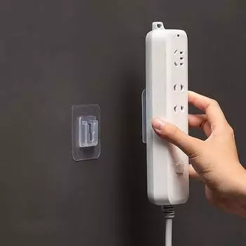 Присоска для кухни, комплект 5/10, настенный держатель для хранения, вешалка, прозрачные крючки, присоска для чашки для ванной, двухсторонние прочные настенные крючки, клейкие аксессуары 5 Set