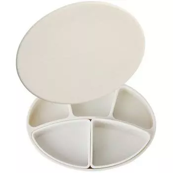 Присоска для малышей + 2 общие доски + набор цветных крышек на присоске, кремовый, популярные корейские товары по уходу за детьми