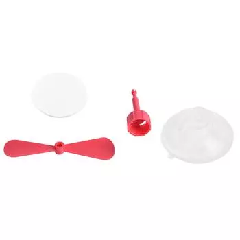 Присоска для пропеллера для шлема ABS, съемный пропеллер в виде стрекозы для украшения шлема