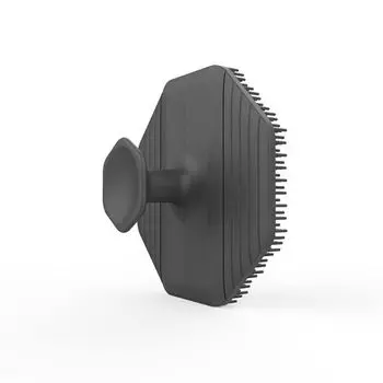 Присоска для ремня Силиконовая щетка для очищения лица Геометрическая шестиугольная щетка для массажа лица Очищение пор