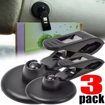 Присоска для зажима для билетов, зажим для салона автомобиля, зажим для окна, съемный зажим для карт, зажимы для билетов, органайзер для полотенец автомобиля