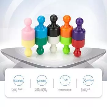 Присоска канцелярская кнопка 10 цветов портативная маленькая прочная 1220 мм сильный магнит офисные и домашние инструменты пластиковый конус неодимовый супер прочный