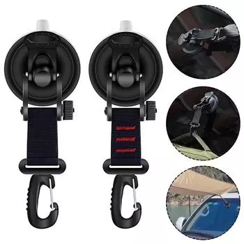 Присоски для палаток автомобилей и грузовиков, пряжки, круглые, треугольные, боковые, якоря для тента, присоски для палаток для кемпинга, крюк для крепления якоря, 1/2 шт.