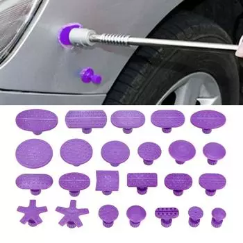 Присоски для удаления вмятин на автомобиле Присоски-присоски Прокладка для автомобильных комплектов Аксессуары 24 шт./упаковка Инструмент для удаления вмятин без покраски Инструмент для ремонта вмятин на автомобиле