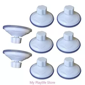 Присоски сменные для подвесных качелей для домашних животных, спальных гнезд, кроватей, гамаков, сидений, диаметр 8,5 см