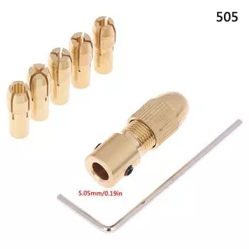 Приспособление 0,3 мм-3,0 мм для сверлильного патрона вала электродвигателя миниатюрное для сверла N505
