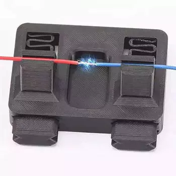 Приспособление для пайки PLA, устойчивое к высоким температурам, для толстых и тонких проводов, зажимов, кабельных зажимов, инструментов для ремонта сварки чёрный