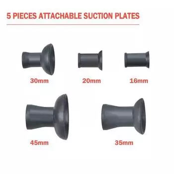 Притирочный состав 6x Клапанный притирочный инструмент с 5 присосками Клапанный притирочный комплект 1000 об/мин до 1250 об/мин Рабочая скорость клапана CZECH REPUBLIC