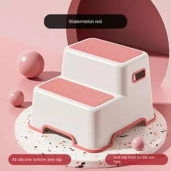 Приучение к горшку, портативный нескользящий детский стульчик для ног, табурет для унитаза, аксессуары для ванной комнаты 01