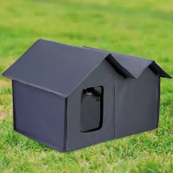 Приют для бродячих кошек, кровать для сна, водонепроницаемая, для щенков, котят, мебель, товары для животных, для диких животных на открытом воздухе A