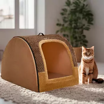 Приют для собак и кошек со съемным отоплением M