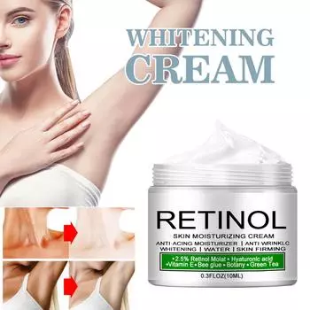 Private Remove Pigmentation Body Whitening Cream Подмышки Колено Ягодицы Меланин Улучшение Тела Тусклый Увлажнитель Осветление Уход За Кожей 30ml 1pc