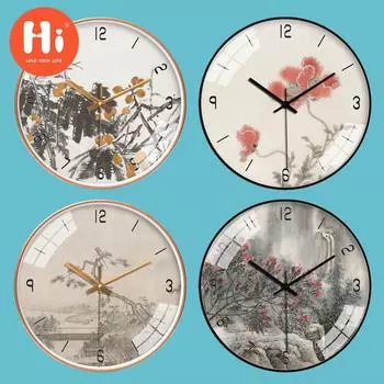 Привет 10-дюймовые настенные часы пластиковые часы домашний декор гостиная спальня бесшумные настенные часы современный художественный дизайн