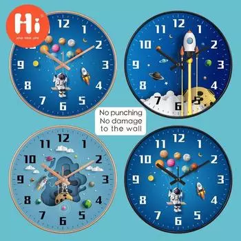 Привет 10-дюймовые настенные часы пластиковые часы домашний декор гостиная спальня бесшумные настенные часы современный художественный дизайн