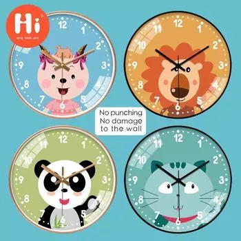 Привет 10-дюймовые настенные часы пластиковые часы домашний декор гостиная спальня бесшумные настенные часы современный художественный дизайн