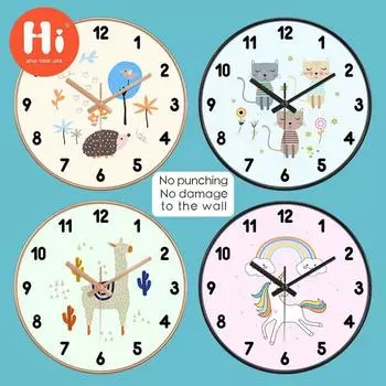 Привет 10-дюймовые настенные часы пластиковые часы домашний декор гостиная спальня бесшумные настенные часы современный художественный дизайн