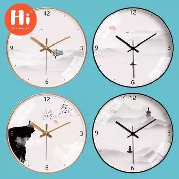 Привет 10-дюймовые настенные часы пластиковые часы домашний декор гостиная спальня бесшумные настенные часы современный художественный дизайн