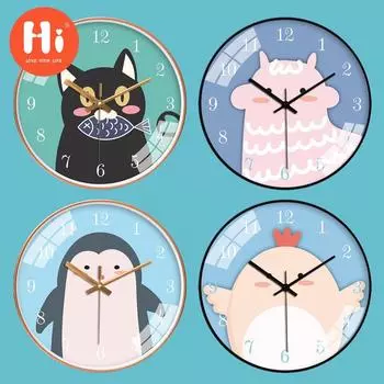 Привет 10-дюймовые настенные часы пластиковые часы домашний декор гостиная спальня бесшумные настенные часы современный художественный дизайн
