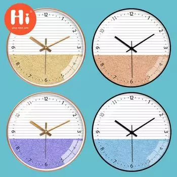 Привет 10-дюймовые настенные часы пластиковые часы домашний декор гостиная спальня бесшумные настенные часы современный художественный дизайн