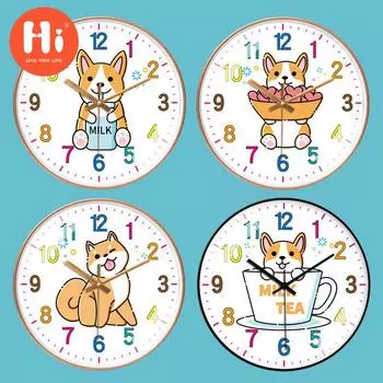 Привет 10-дюймовые настенные часы пластиковые часы домашний декор гостиная спальня бесшумные настенные часы современный художественный дизайн