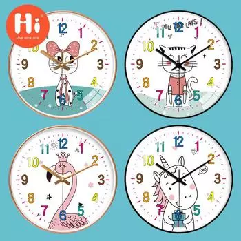 Привет 10-дюймовые настенные часы пластиковые часы домашний декор гостиная спальня бесшумные настенные часы современный художественный дизайн