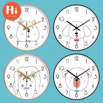 Привет 10-дюймовые настенные часы пластиковые часы домашний декор гостиная спальня бесшумные настенные часы современный художественный дизайн