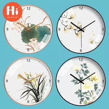 Привет 10-дюймовые настенные часы пластиковые часы домашний декор гостиная спальня бесшумные настенные часы современный художественный дизайн