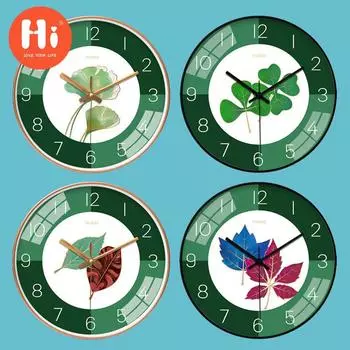 Привет 10-дюймовые настенные часы пластиковые часы домашний декор гостиная спальня бесшумные настенные часы современный художественный дизайн