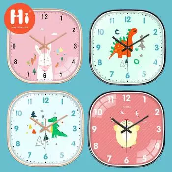Привет 12-дюймовые настенные часы пластиковые часы домашний декор гостиная спальня бесшумные настенные часы современный художественный дизайн