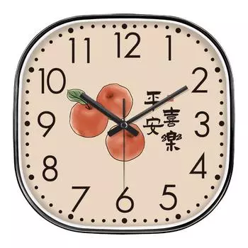 Привет 12-дюймовые настенные часы пластиковые часы домашний декор гостиная спальня бесшумные настенные часы современный художественный дизайн 6
