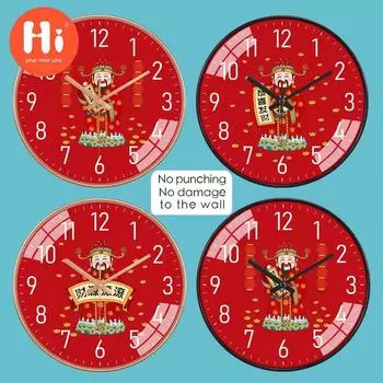 Привет 12-дюймовые настенные часы пластиковые часы домашний декор гостиная спальня бесшумные настенные часы современный художественный дизайн