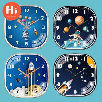 Привет 12-дюймовые настенные часы пластиковые часы домашний декор гостиная спальня бесшумные настенные часы современный художественный дизайн