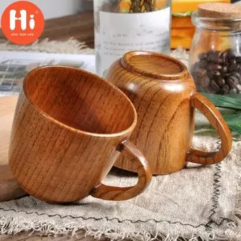 Привет деревянная чашка ручной работы, чашка для питья, натуральный чай, кофе, пиво, посуда для напитков, чашка, дорожная чайная посуда, домашняя кухня G