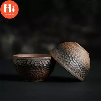 Привет грубая керамическая чашка для чая, домашняя чашка для чая, керамическая чашка для чая, офисная кружка для воды, посуда для напитков A