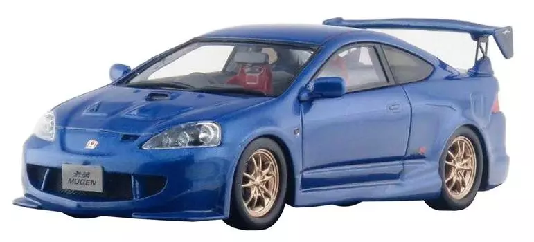 Привет история Honda INTEGRA TYPE R Mugen MUGEN Vivid Blue Pearl Готовый продукт 1/43 (2004)