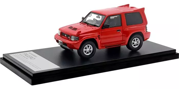 Привет история Mitsubishi PAJERO EVOLUTION Passion Red Готовый продукт 1/43 (1997)