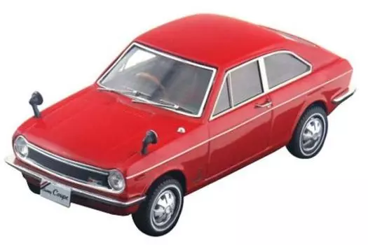 Привет, история NISSAN SUNNY Coupe GL Sunrise Red Готовый продукт 1/43 (1969) красный