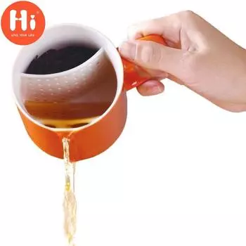 Привет, керамическая чайная кружка, простая кофейная чашка с крышкой для печенья и фильтром, фарфоровая чайная чашка с цветком, офисная посуда для напитков, подарок