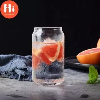 Привет Кухня с ручкой для сока, пива, посуда для напитков, стеклянная чашка для виски, чайная чашка, стеклянная кофейная кружка 400ml