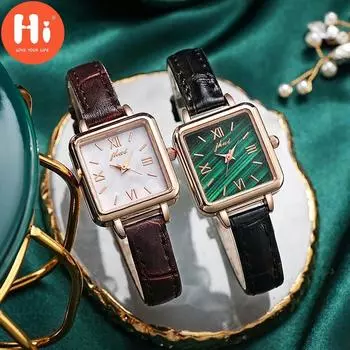 Привет модные часы Роскошные женские кварцевые часы Водонепроницаемые женские часы Женские наручные часы