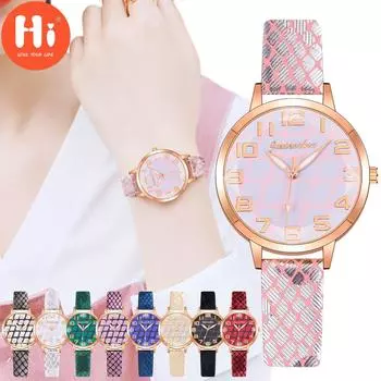 Привет модные часы Роскошные женские кварцевые часы Водонепроницаемые женские часы Женские наручные часы
