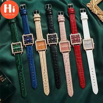 Привет модные часы Роскошные женские кварцевые часы Водонепроницаемые женские часы Женские наручные часы