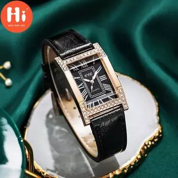 Привет модные часы Роскошные женские кварцевые часы Водонепроницаемые женские часы Женские наручные часы