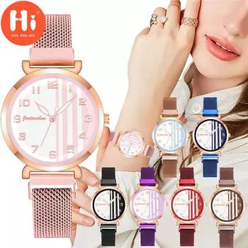 Привет модные часы Роскошные женские кварцевые часы Водонепроницаемые женские часы Женские наручные часы