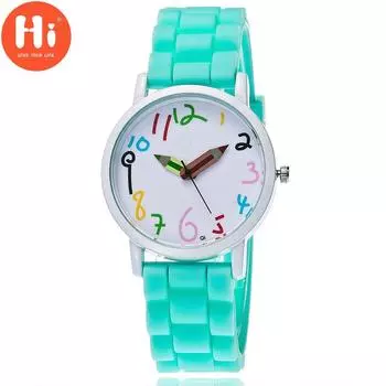 Привет модные часы Роскошные женские кварцевые часы Водонепроницаемые женские часы Женские наручные часы