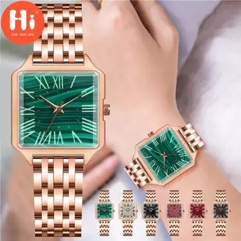 Привет модные часы Роскошные женские кварцевые часы Водонепроницаемые женские часы Женские наручные часы