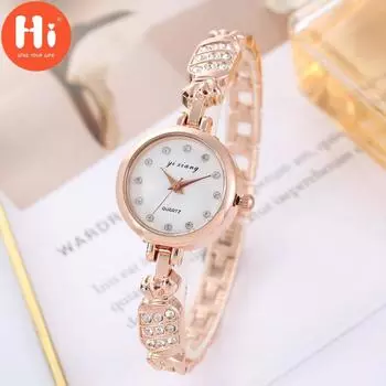 Привет модные часы Роскошные женские кварцевые часы Водонепроницаемые женские часы Женские наручные часы