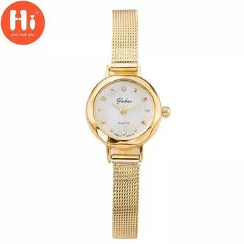 Привет модные часы Роскошные женские кварцевые часы Водонепроницаемые женские часы Женские наручные часы