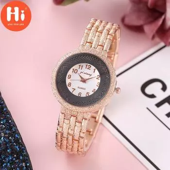 Привет модные часы Роскошные женские кварцевые часы Водонепроницаемые женские часы Женские наручные часы