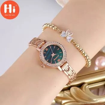 Привет модные часы Роскошные женские кварцевые часы Водонепроницаемые женские часы Женские наручные часы